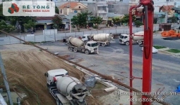 Trạm trộn bê tông tươi tại Biên Hòa