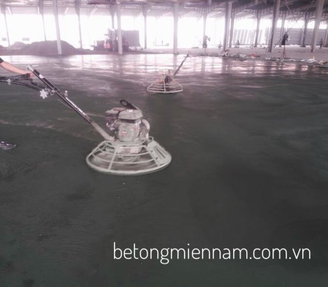 quy trình xoa nền bê tông